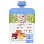 Bellamy Organics Sweet Potato Carrot & Apple 90g